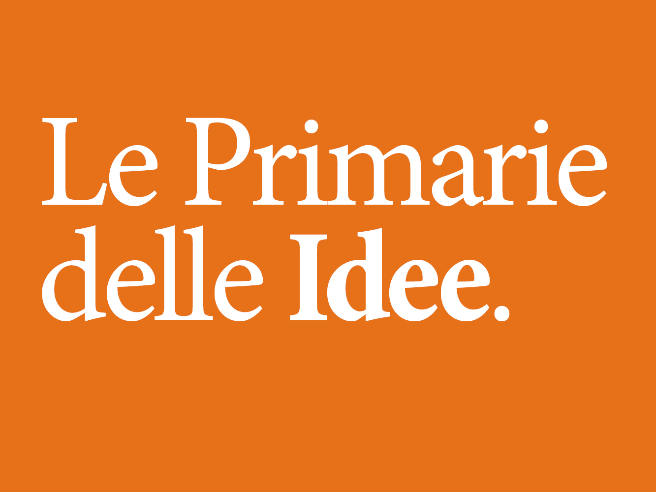 Massa di Somma, sabato 10 ottobre presentazione delle “Primarie delle Idee”