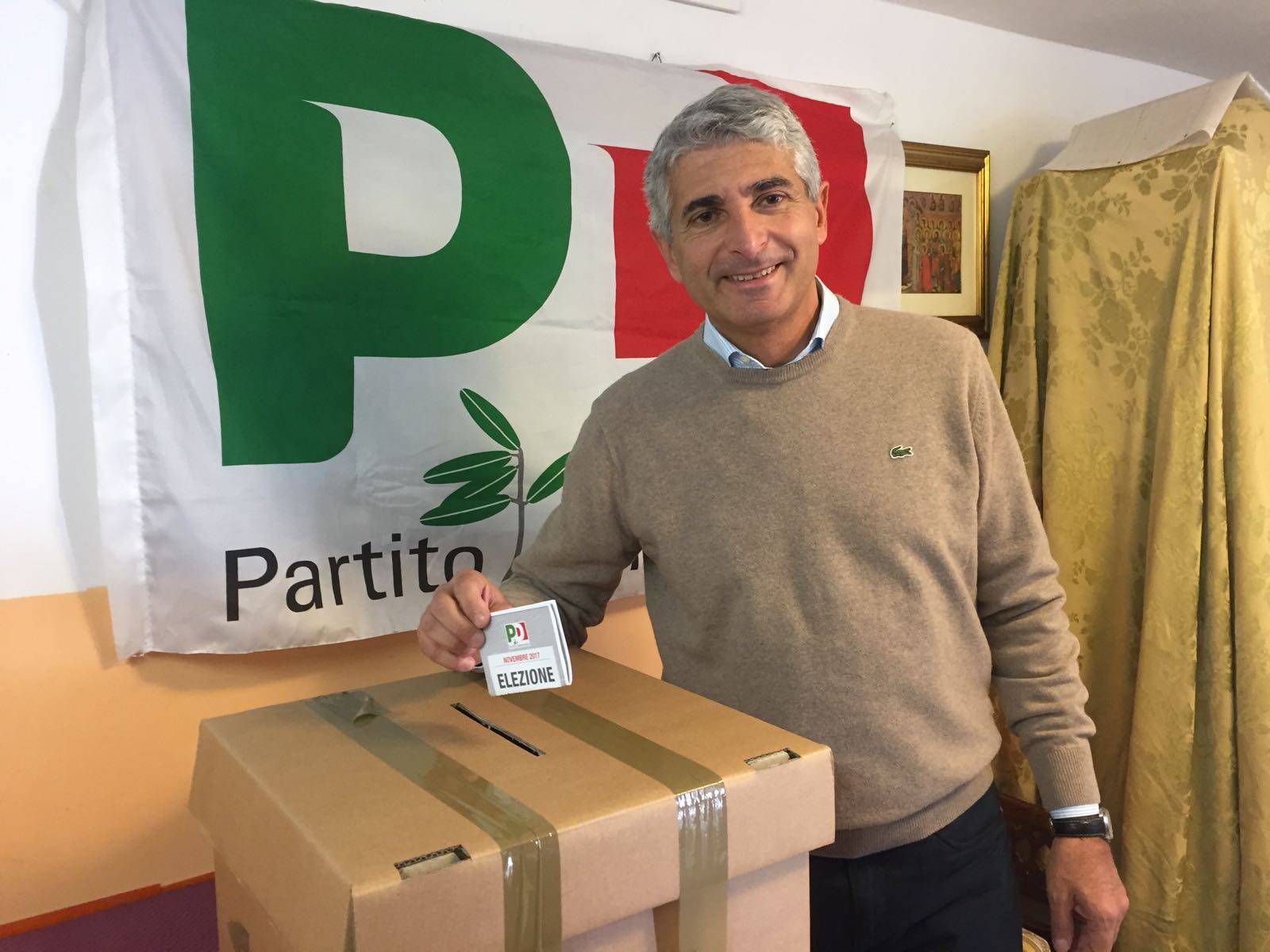 PORTICI – Massimo Costa all’inaugurazione del comitato di Borrelli. Zaccaro (segretario dem porticese): “Abbiamo una difficoltà ma votiamo Pd”