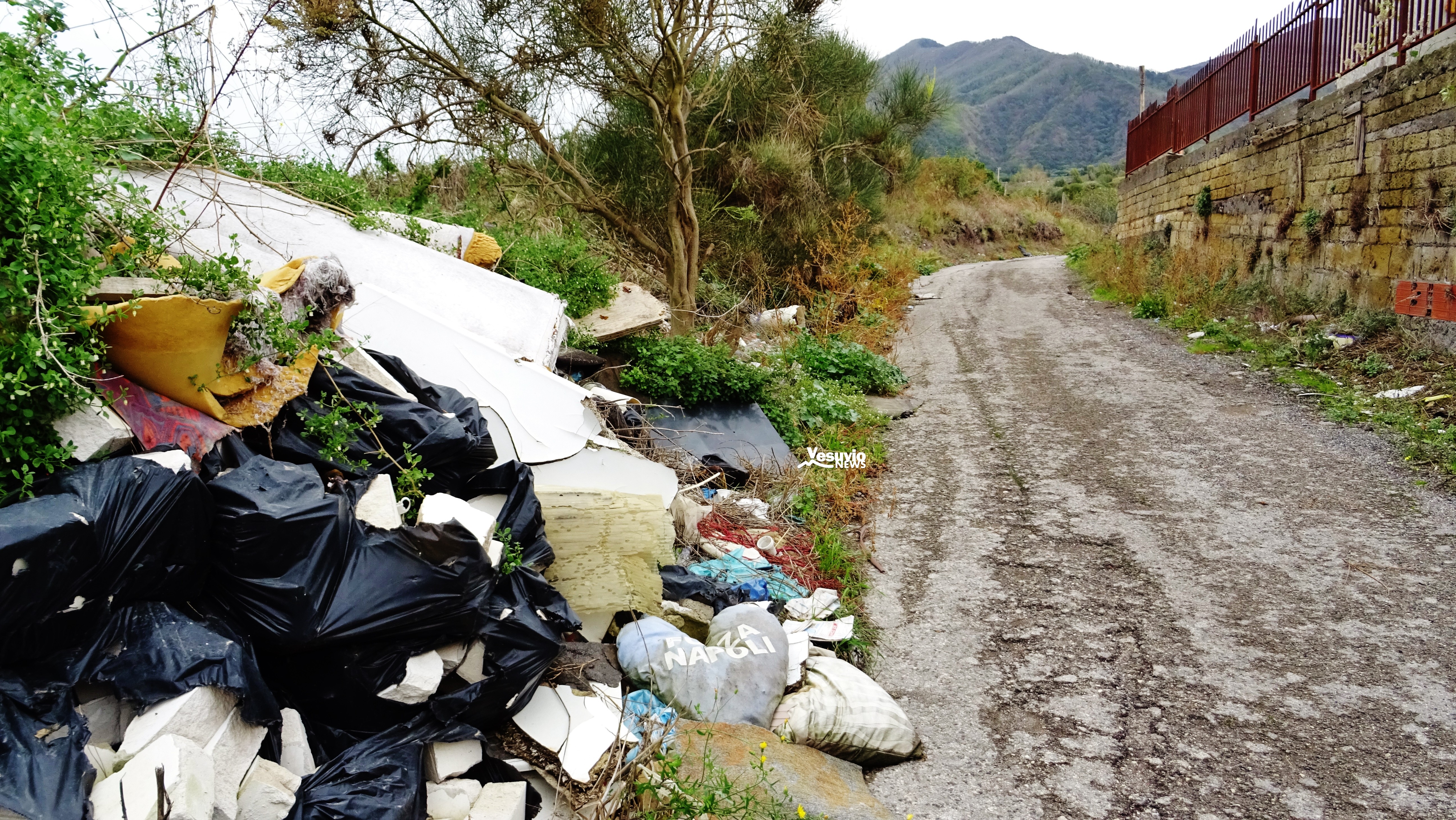 Ercolano, poco o niente dal fronte di via Castelluccio e di via Filaro