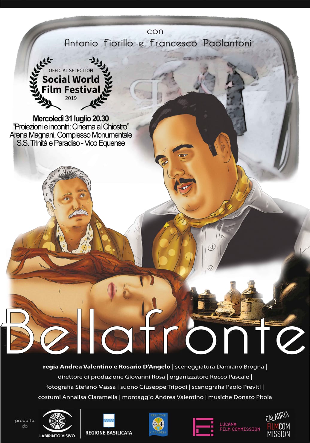 Bellafronte al Social World Film Festival 2019