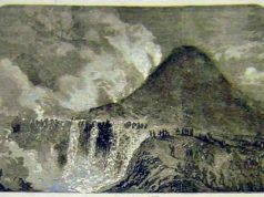 Eruzione del vesuvio 1855