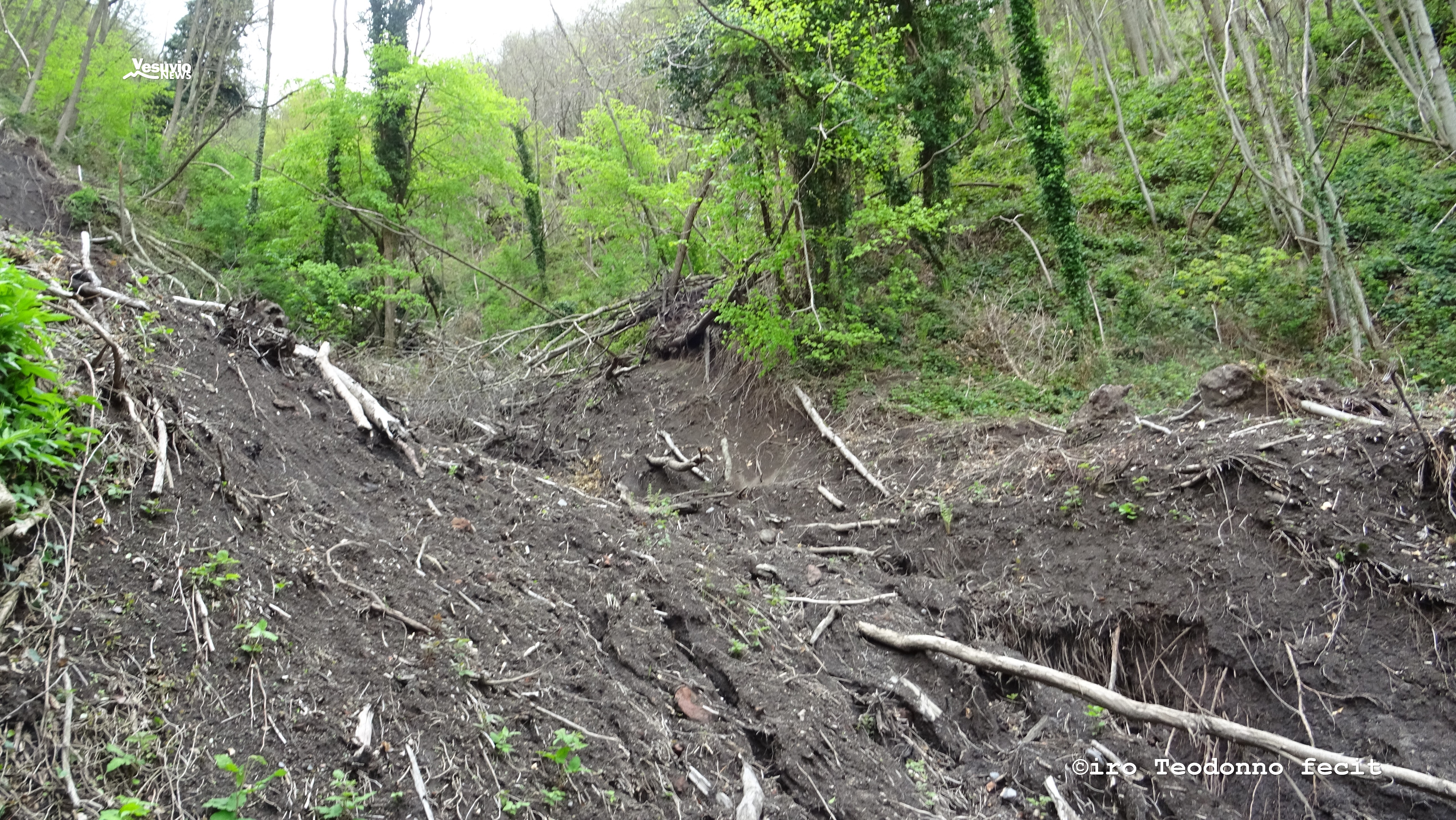 Monte Somma, la strada delle baracche rischia di scomparire