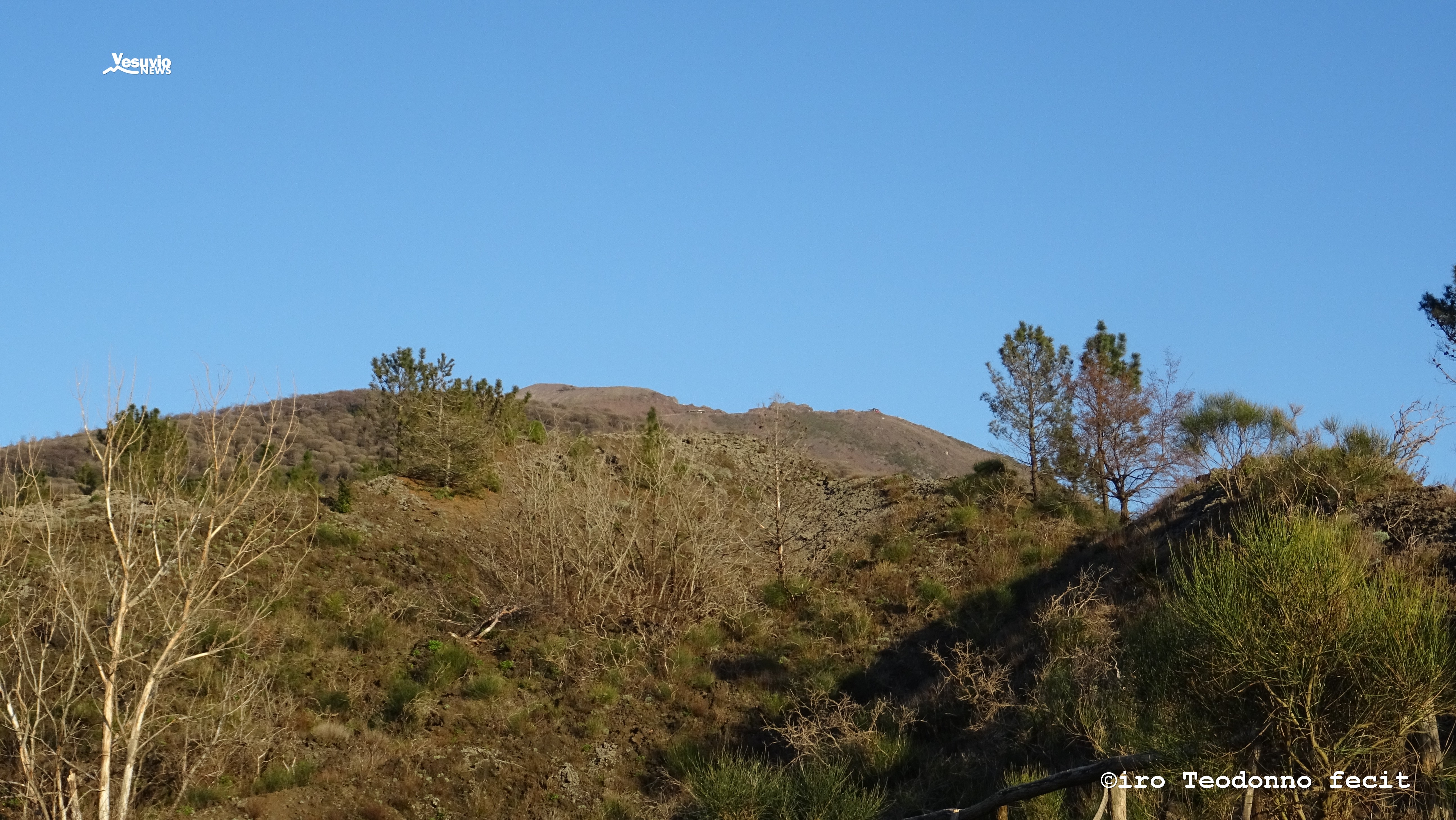 Il Vesuvio e il suo fiume di lava