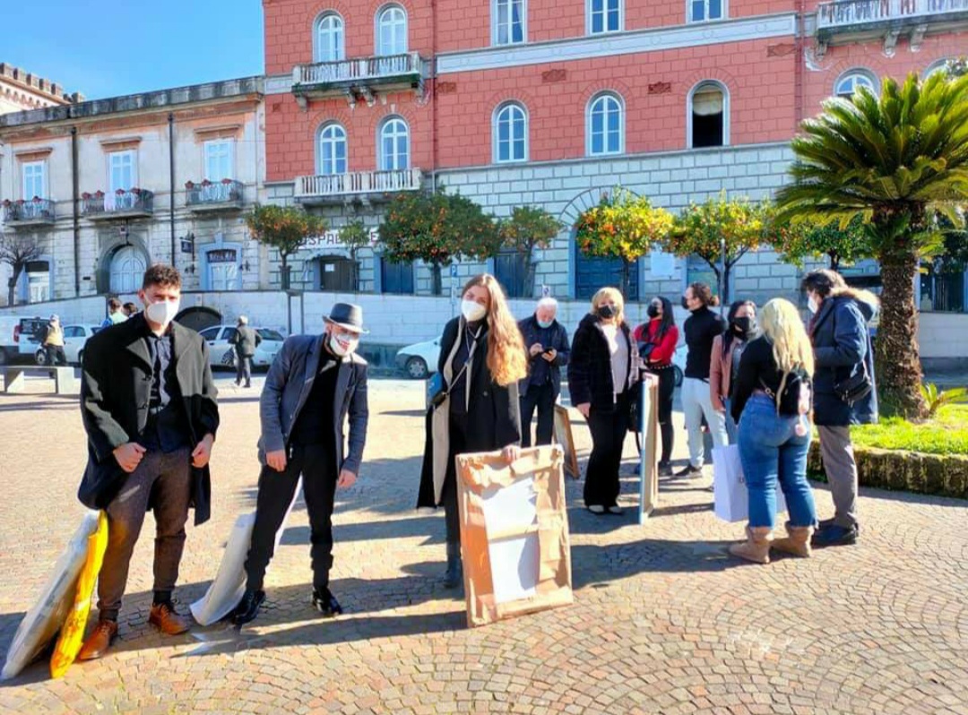 Arte in Tour: a Palma Campania opere d’arte nelle attività commerciali