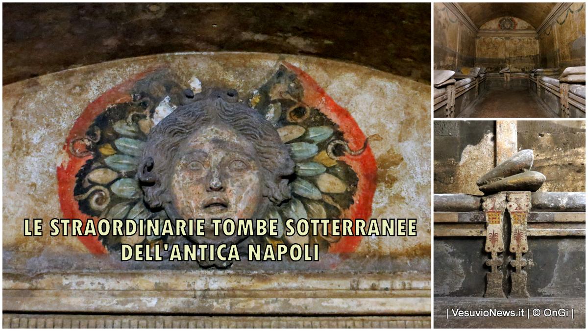 Lo sguardo che pietrifica, le tombe ipogee della Napoli greca