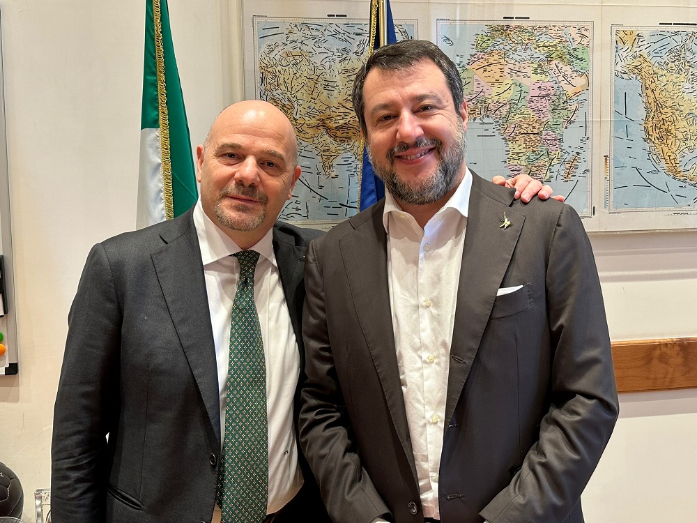 Politica Campania, Valentino Grant ha incontrato il Vicepremier Salvini