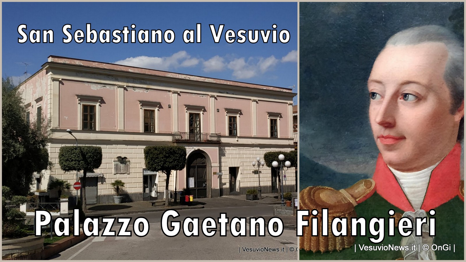 San Sebastiano al Vesuvio, Gaetano Filangieri torna a casa. Inaugurato il palazzo della cultura